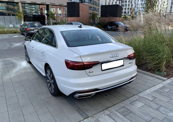 Audi A4 cena 115000 przebieg: 28000, rok produkcji 2021 z Kraków małe 137